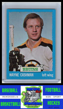 Load image into Gallery viewer, 1973 Topps #166 Wayne Cashman VG