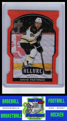 2020 Upper Deck Allure #7 David Pastrnak NM