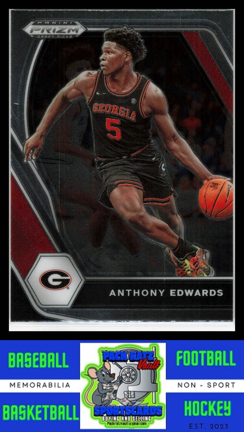 2021 Panini Prizm Draft Picks #65 Anthony Edwards NM