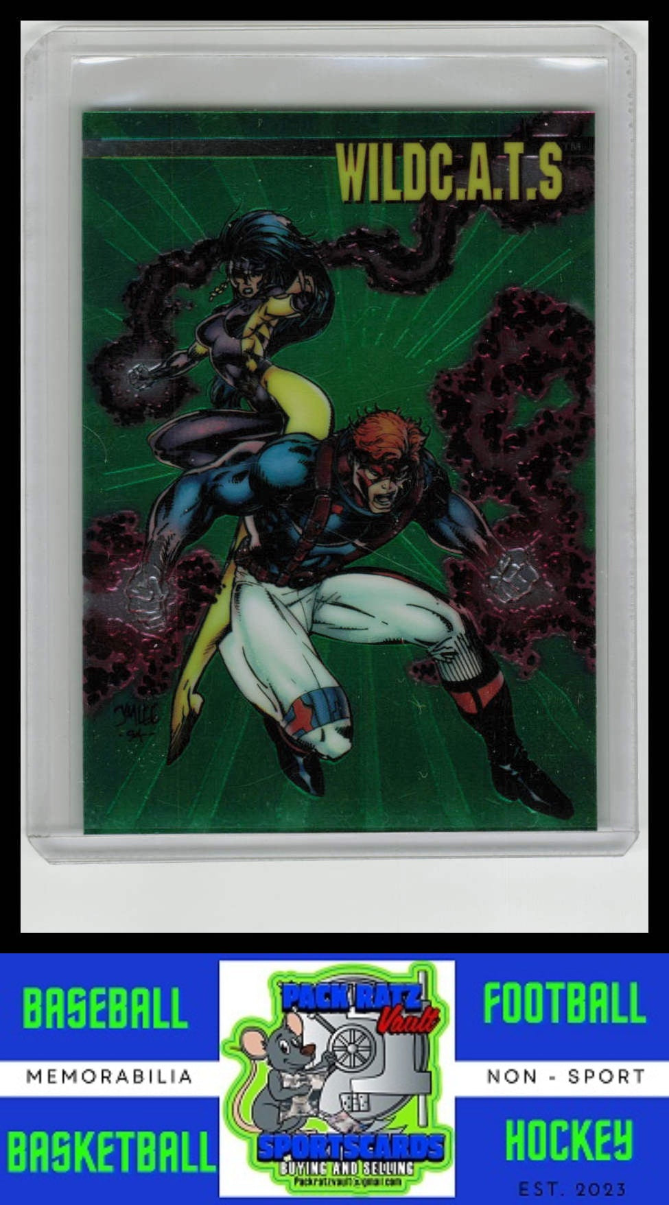 1994 Wildstorm #PR1 Wildcats Silver NM