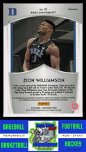 Load image into Gallery viewer, 2019 Prizm Draft Picks #51 Zion Williamson (RC) Crusade Pink Pulsar Prizm NM