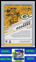 Load image into Gallery viewer, 2017 Donruss Elite #20 Aaron Rodgers Spellbound Green NM