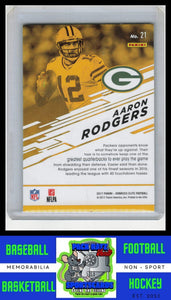 2017 Donruss Elite #21 Aaron Rodgers Spellbound NM