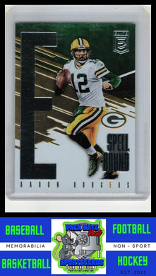 2017 Donruss Elite #21 Aaron Rodgers Spellbound NM