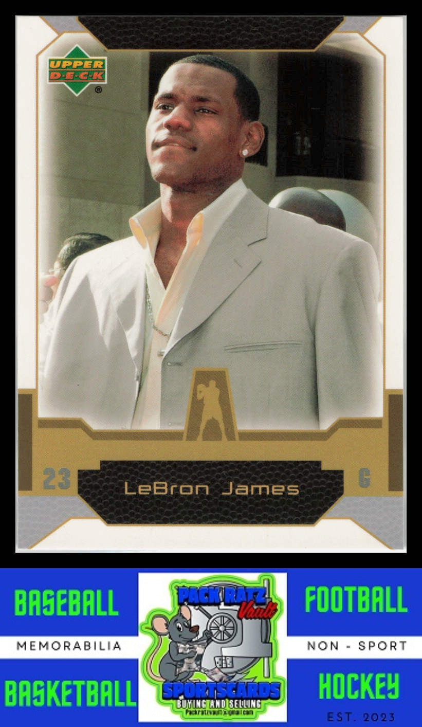 2004 Upper Deck NAXCOM LeBron James #NNO LeBron James NM