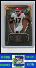 Load image into Gallery viewer, 2022 Wild Card Matte #WW-40 Nakobe Dean 87/100 Weekend Warrior Gold/Silver/Orange NM