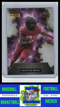 Load image into Gallery viewer, 2022 Wild Card Matte #RH-4 Breece Hall 98/100 Rookie Heat White/Blue NM