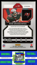 Load image into Gallery viewer, 2021 Panini Prizm #293 Rob Gronkowski Orange Disco NM