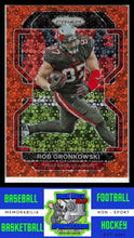 Load image into Gallery viewer, 2021 Panini Prizm #293 Rob Gronkowski Orange Disco NM