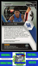 Load image into Gallery viewer, 2021 Panini Prizm Draft Picks #72 De AAron Fox NM