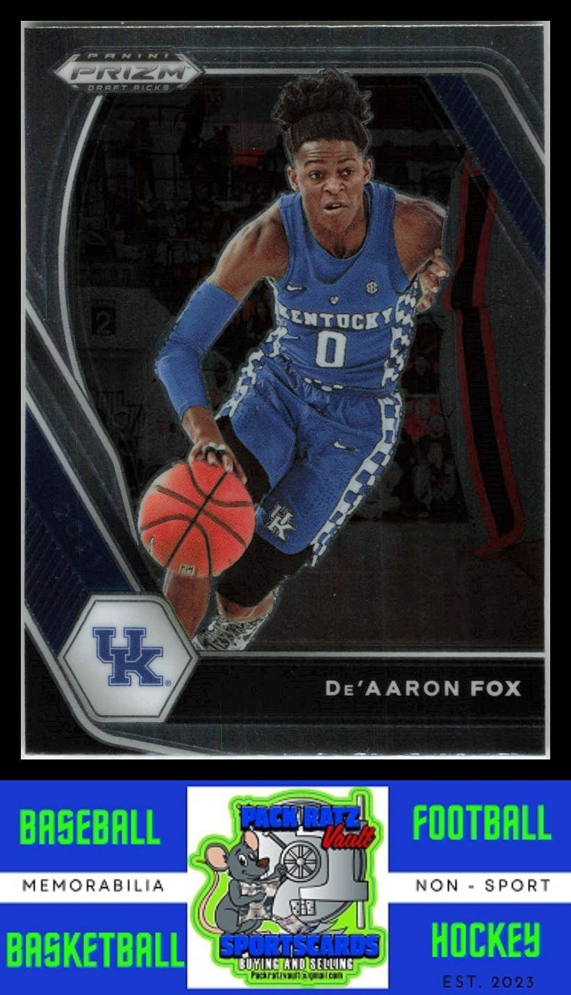 2021 Panini Prizm Draft Picks #72 De AAron Fox NM