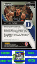 Load image into Gallery viewer, 2021 Panini Prizm Collegiate Draft Picks #61 Jayson Tatum NM