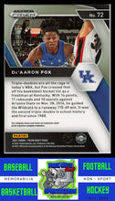 Load image into Gallery viewer, 2021 Panini Prizm Draft Picks #72 De AAron Fox NM