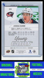 2021 Upper Deck #218 Joshua Dunne French NM