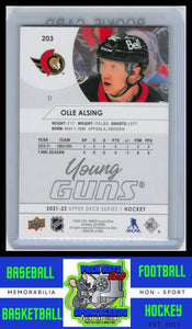 2021 Upper Deck #203 Olle Alsing NM