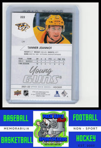 2021 Upper Deck #222 Tanner Jeannot NM