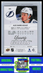 2021 Upper Deck #241 Alex Barre-Boulet Silver Foil NM