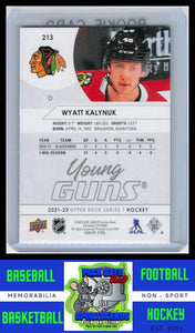 2021 Upper Deck #213 Wyatt Kalynuk NM