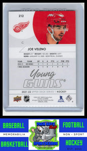 2021 Upper Deck #212 Joe Veleno French NM