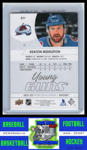 2021 Upper Deck #211 Keaton Middleton French NM