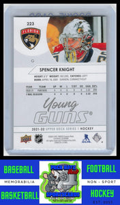 2021 Upper Deck #223 Spencer Knight NM