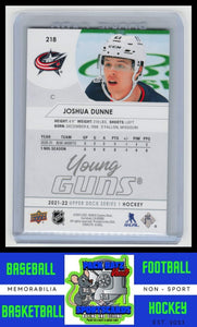 2021 Upper Deck #218 Joshua Dunne French NM