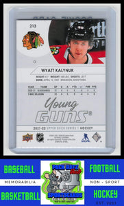 2021 Upper Deck #213 Wyatt Kalynuk NM