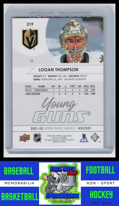 2021 Upper Deck #219 Logan Thompson NM