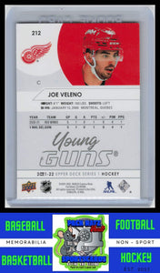 2021 Upper Deck #212 Joe Veleno NM