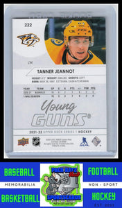 2021 Upper Deck #222 Tanner Jeannot NM