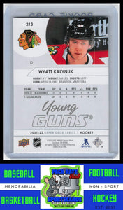 2021 Upper Deck #213 Wyatt Kalynuk NM