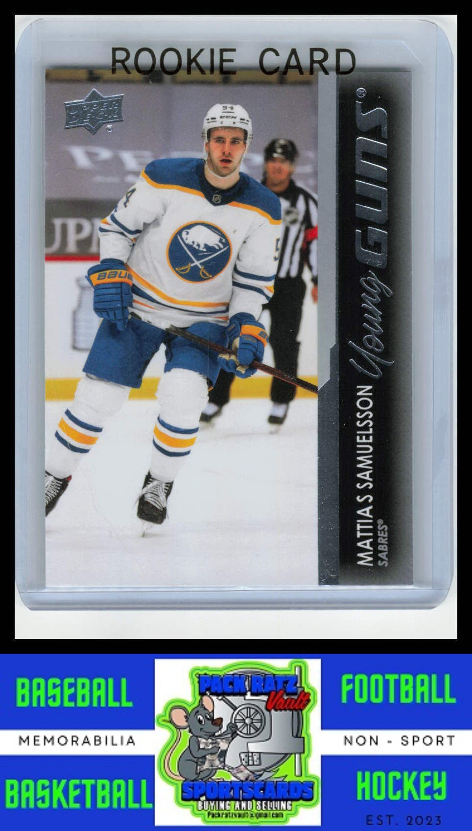 2021 Upper Deck #230 Mattias Samuelsson NM