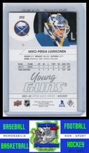 Load image into Gallery viewer, 2021 Upper Deck #202 Ukko-Pekka Luukkonen French NM