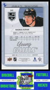 2021 Upper Deck #242 Rasmus Kupari French NM