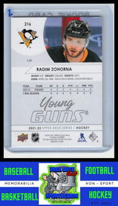 2021 Upper Deck #216 Radim Zohorna NM