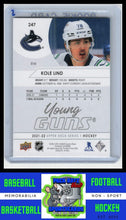 Load image into Gallery viewer, 2021 Upper Deck #247 Kole Lind French NM