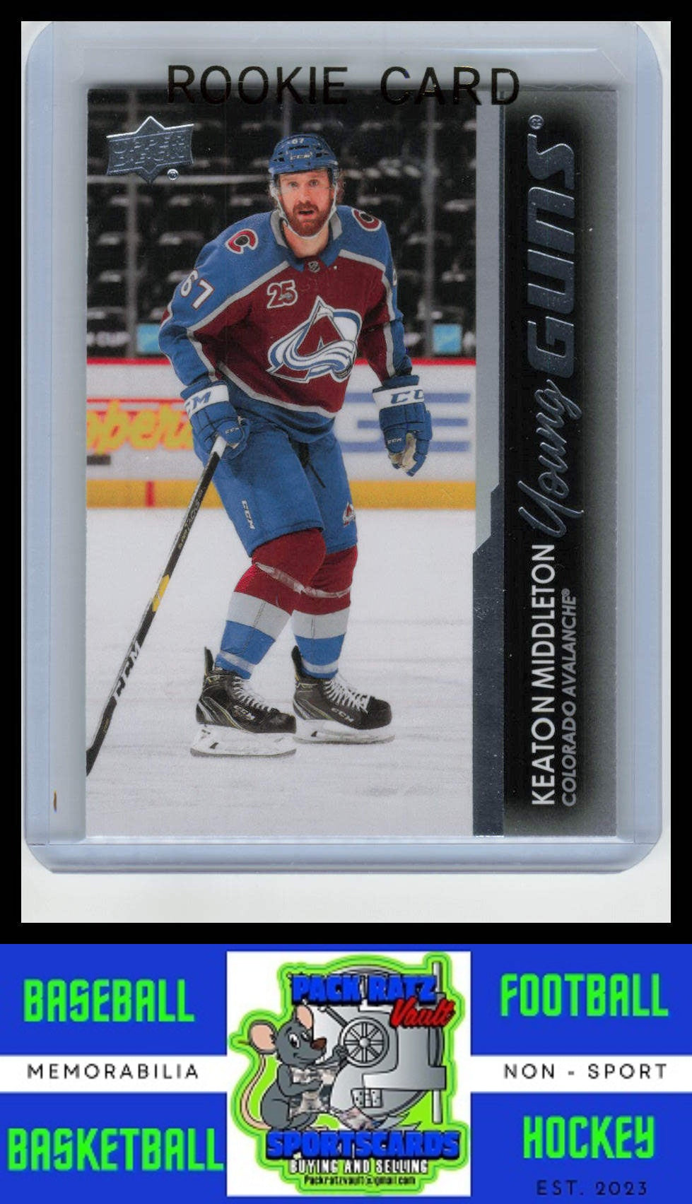 2021 Upper Deck #211 Keaton Middleton French NM