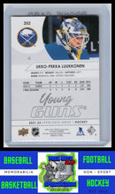 Load image into Gallery viewer, 2021 Upper Deck #202 Ukko-Pekka Luukkonen French NM