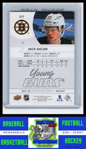 2021 Upper Deck #217 Jack Ahcan NM