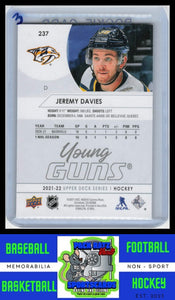 2021 Upper Deck #237 Jeremy Davies French NM