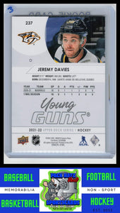 2021 Upper Deck #237 Jeremy Davies French NM