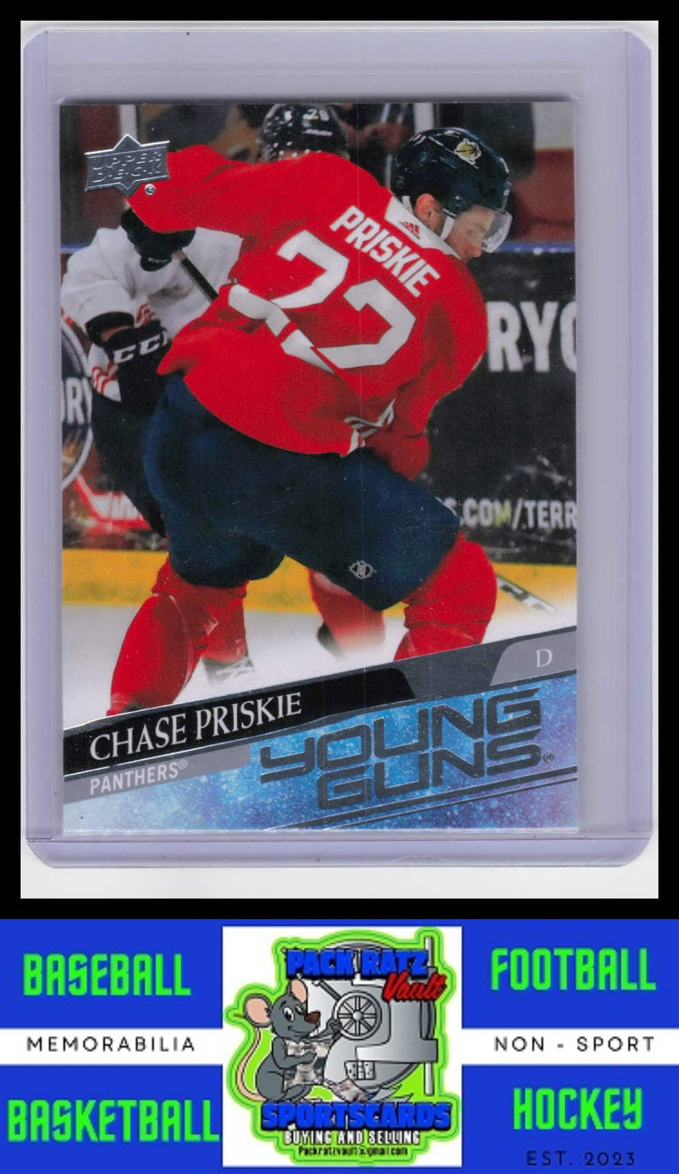 2020 Upper Deck #473 Chase Priskie NM