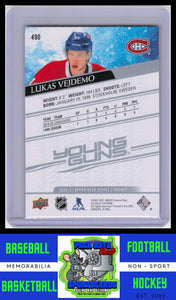 2020 Upper Deck #490 Lukas Vejdemo YG French NM