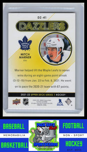 2021 Upper Deck #DZ-41 Mitch Marner Dazzlers Pink NM