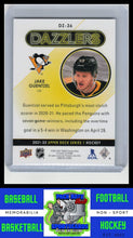 Load image into Gallery viewer, 2021 Upper Deck #DZ-36 Jake Guentzel Dazzlers Pink NM