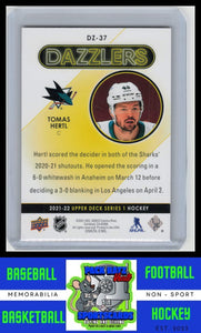 2021 Upper Deck #DZ-37 Tomas Hertl Dazzlers Pink NM