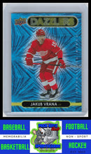 Load image into Gallery viewer, 2021 Upper Deck #DZ-18 Jakub Vrana Dazzlers Blue NM