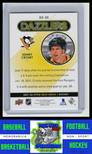 Load image into Gallery viewer, 2021 Upper Deck #DZ-35 Sidney Crosby Dazzlers Green NM