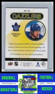 2021 Upper Deck #DZ-42 Morgan Rielly Dazzlers Pink NM