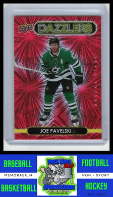 2021 Upper Deck #DZ-17 Joe Pavelski Dazzlers Blue NM